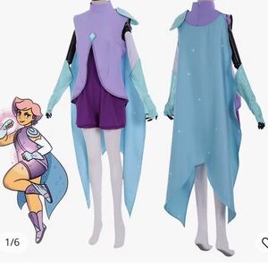 She Ra and the Princesses of Power Glimmer Cosplay Costume-XL